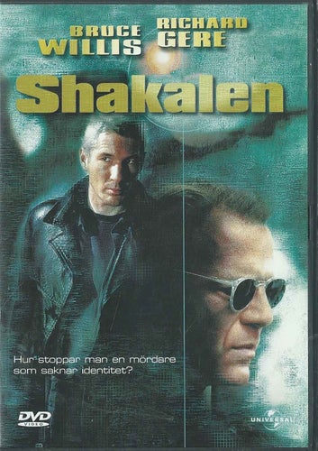 Shakalen - BRUCE WILLIS /RICHARD GERE ( SVENSKT TEXT )