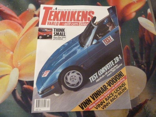 TEKNIKENS VÄRLD, NR 4 - 1992, TIDNING