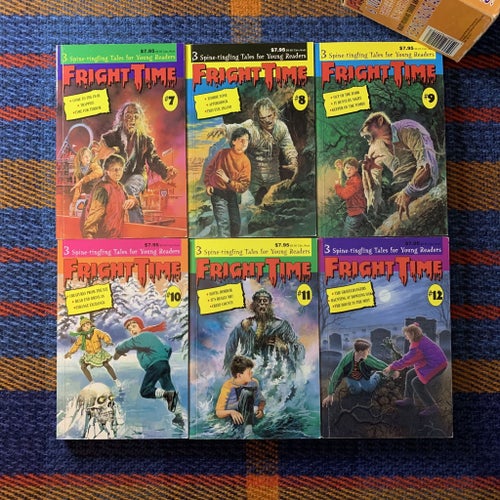 Fright Time - 6 Volume Set | BOK | 1996 Spökhistorier Rysare
