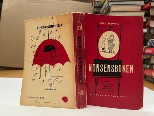 Nonsensboken Ett attentat mot alla de fördomar och galenskaper som. Beren Evans