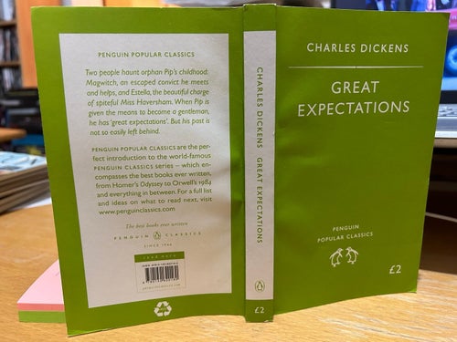 The Great Expectations by Charles Dickens, bok, Very fine plus