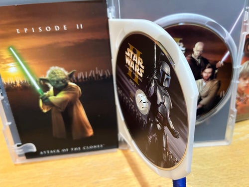 Star wars klonerna anfaller Hayden Christensen 2-discs. DVD