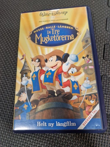 De tre musketörerna - VHS