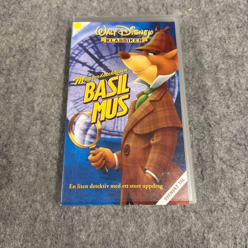 Walt Disney - Mästerdetektiven Basil Mus - VHS