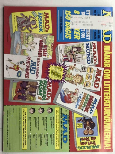 MAD - 1989:1 VF