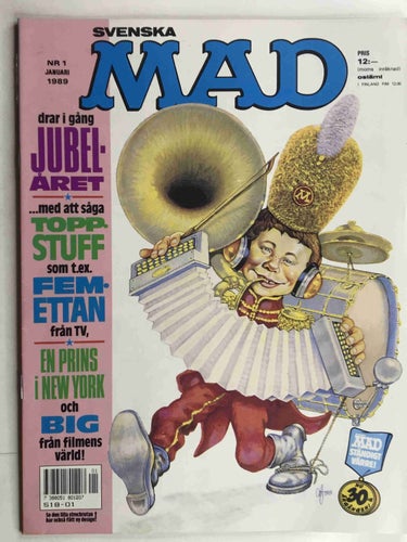 MAD - 1989:1 VF