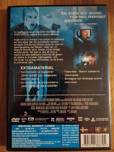 Behind Enemy Lines - Special Edition DVD 2001