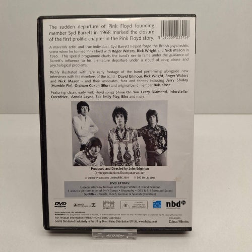 The Pink Floyd & Syd Barrett Story - Region 2, DVD-Film, Ingen text, Fint skick