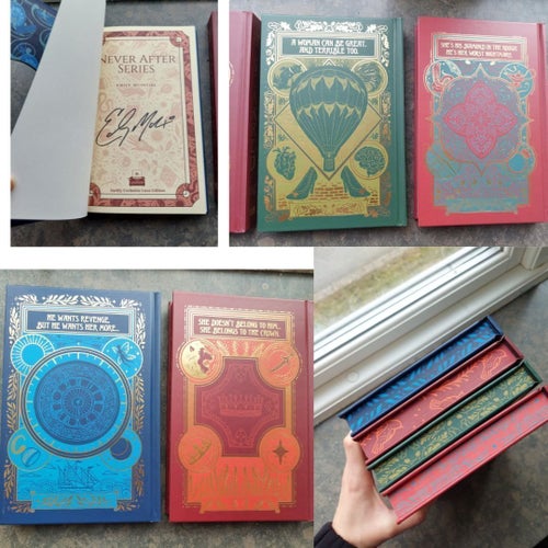 The Never After series - Bookish Box special editions