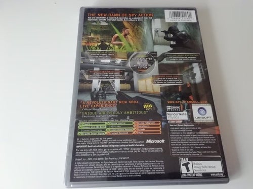 Tom Clancy's Splinter Cell Pandora Tomorrow (VG) Xbox Original Komplett.