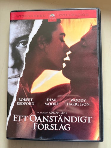 Ett oanständigt förslag (Indecent Proposal) DVD
