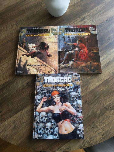 Thorgal: Kriss från Valnor bok 1, 2, & 4