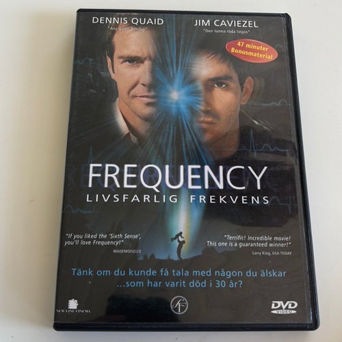 Frequency (DVD) med Dennis Quaid och Jim Caviezel