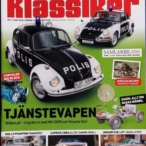 Klassiker 3 2016: VW 1303 S och Porsche 911 T Polis, Datsun 280 ZX, Caprice -65