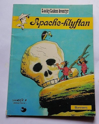 Lucky Lukes Äventyr nr 5 . Apache-Klyftan , 1975