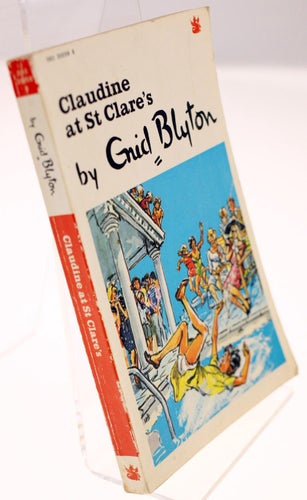 Enid Blyton 'Claudine at St.Clare's' 1974 paperback book in English-Weight 102g
