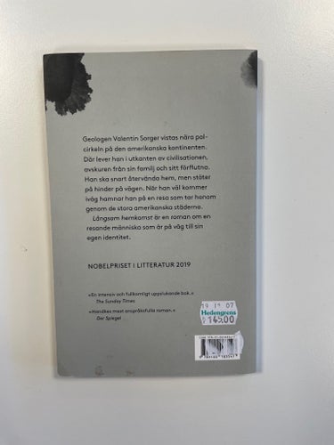 Långsam hemkomst av Peter Handke, 2019