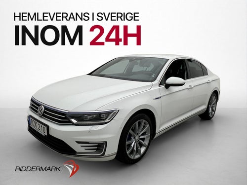 Volkswagen Passat GTE 218hk P-Värmare 360° Halvskinn Drag