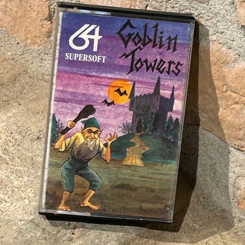 Goblin Towers - C64 Supersoft Kassettband