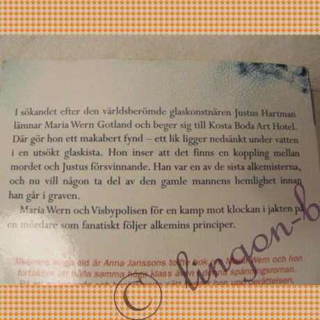 Anna Jansson - Alkemins eviga eld