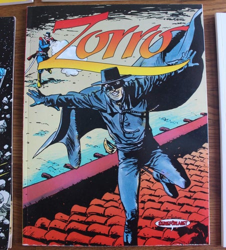 ZORRO 1988 ALBUM 1:A upplaga