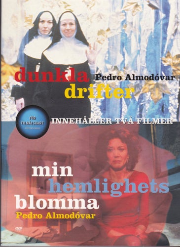 DVD 2i1/ Dunkla Drifter + Min Hemlighets Blomma / Pedro Almodóvar