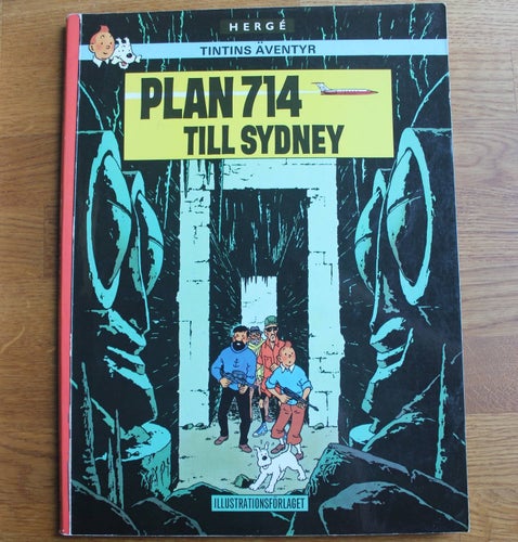 TINTIN Plan 714 till Sydney 1971 4:e UPP