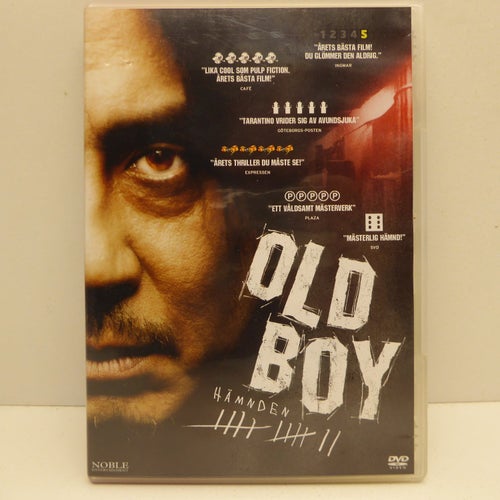 Oldboy - Region 2, DVD-film, Svensk text, Fint skick