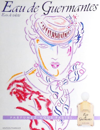 EAU DE GUERMANTES PARFUMEZ-VOUS PASTEL, TIDNINGSANNONS 1979