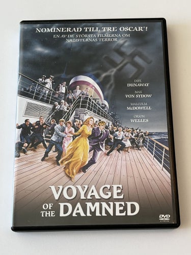 Voyage of the damned (Max Von Sydow & Faye Dunaway, 1976). Beg. DVD