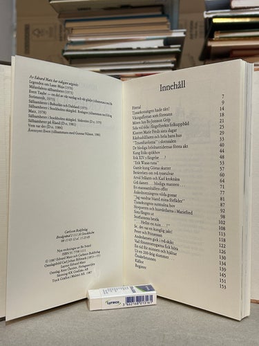 På Gripsholm av Edvard Matz. Bok. Very Fine plus