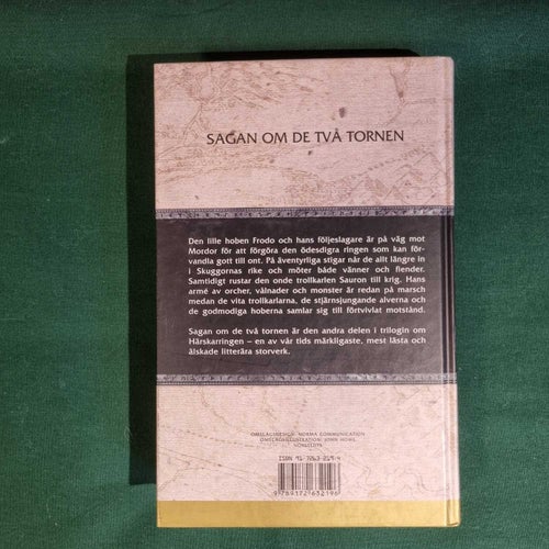 Sagan om ringen Sagan om de två tornen - BOK läs