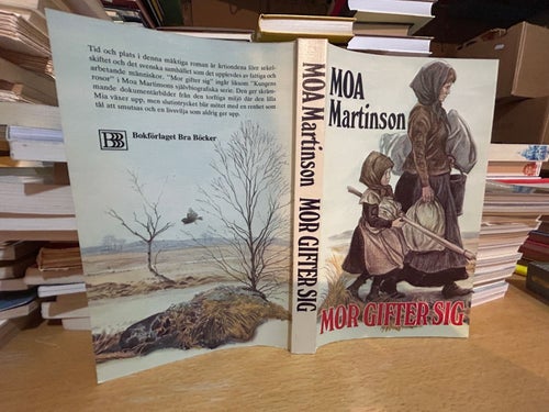 Mor gifter sig av Moa Martinson, bok, Very Fine plus