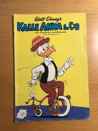 Kalle Anka & C:o, Walt Disney, 1974
