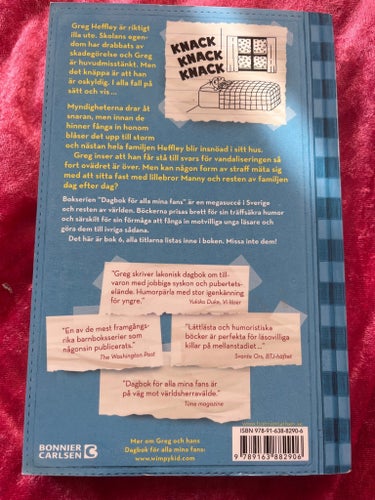 Dagbok för alla mina fans 6: Mannys manöver av Jeff Kinney
