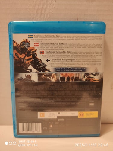 Transformers 3 - Dark Of The Moon *Shia LaBeouf* - DVD + Blu-Ray