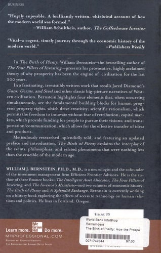 The birth of plenty – how the prosperity of the modern world was created