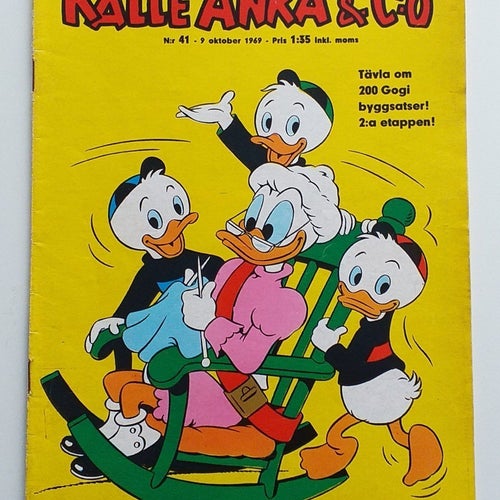 Walt Disney's Kalle Anka & C:o Nr 41 1969