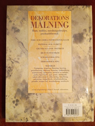 Dekorationsmålning av Annie Sloan & Kate Gwynn, 1993