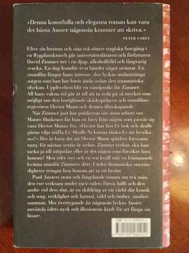 Illusionernas bok av Paul Auster, 2004
