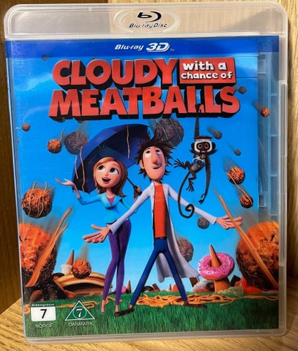 Cloudy with a Chance of Meatballs Blu-ray 3D