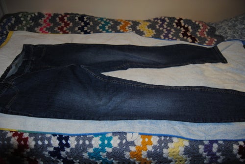 KappAhl mörkblå leggings, storlek 48