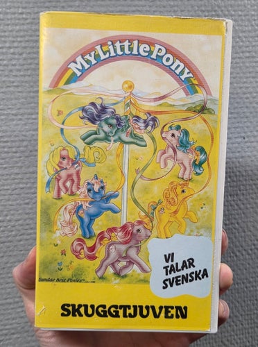 My Little Pony - Skuggtjuven (1986) VHS. Trefa