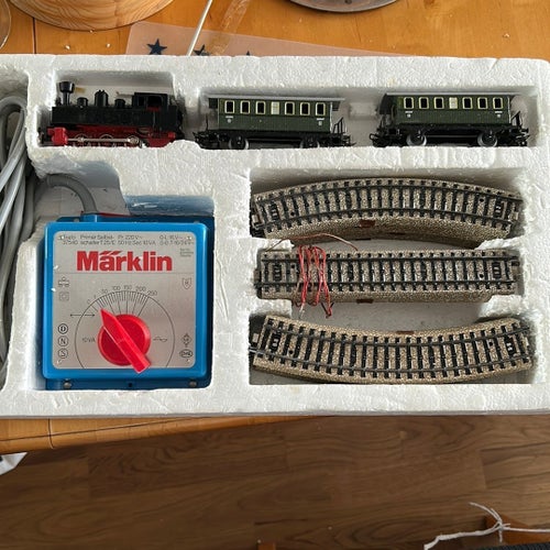 Märklin SET-HO Modelltåg med transformator