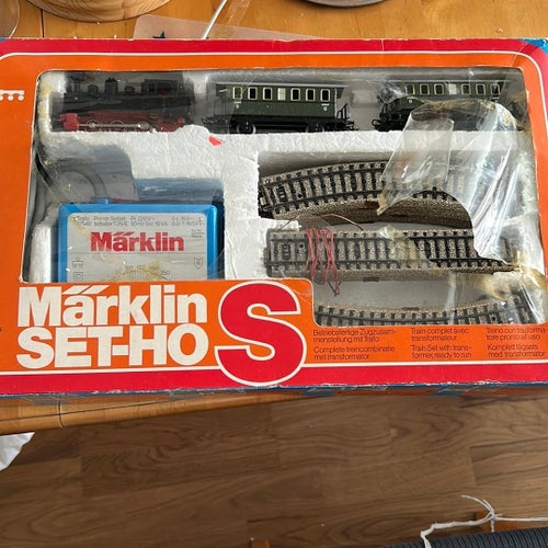 Märklin SET-HO Modelltåg med transformator