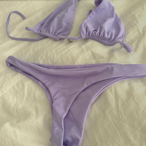 Lila bikini från Sandmade strl M