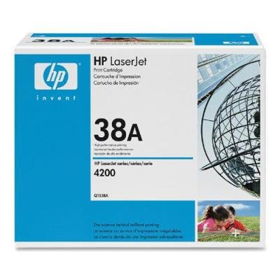 Toner HP 38A Q1338A Svart 12000 sidor - FRI FRAKT!