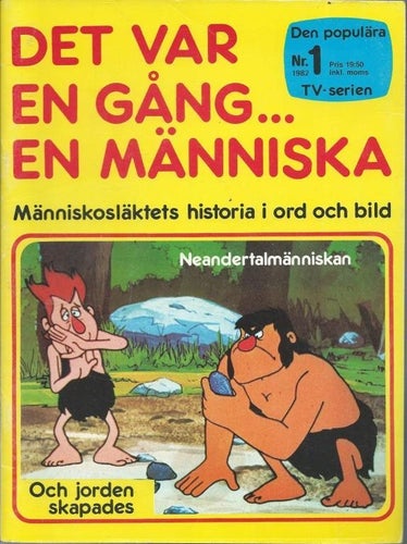 DET VAR EN GÅNG EN MÄNNISKA - NR 1 ( ALBUM )