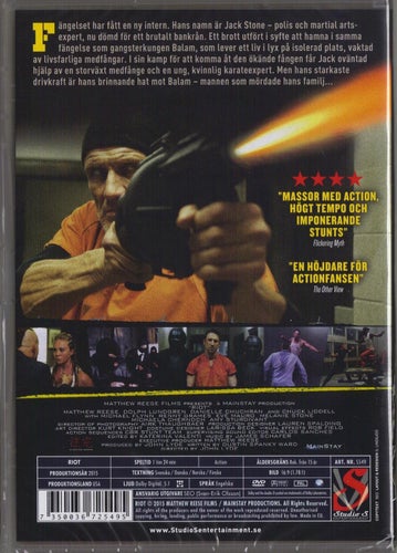 RIOT - Caged To Kill (Dolph Lundgren) - DVD (INPLASTAD)