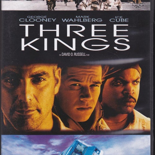 DVD / Three Kings / George Clooney, Mark Wahlberg, Ice Cube / Nyskick